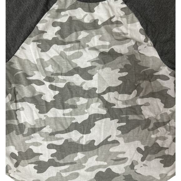 Dip T-shirt Short Sleeve Large‎ Gray Camouflage Camo Tee - Picture 2 of 5